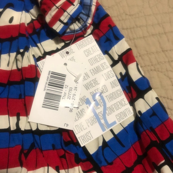 LuLaRoe Thor size 12 NWT - Picture 2 of 3
